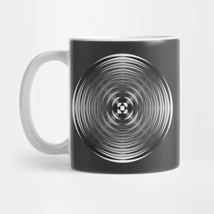 Fuzzy Circular Logic Grey 2 Mug